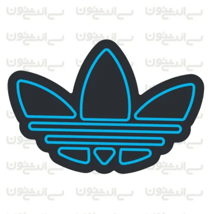 تابلو نئون طرح آدیداس