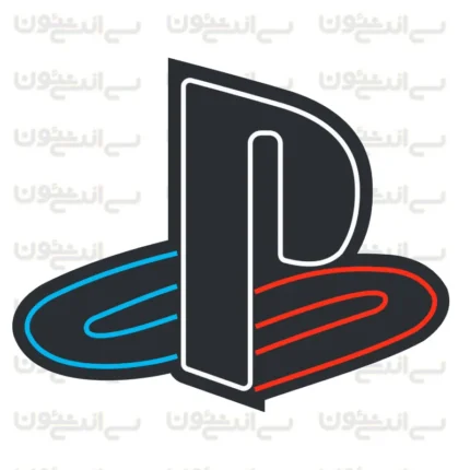 تابلو نئون طرح آیکون پلی استیشن
