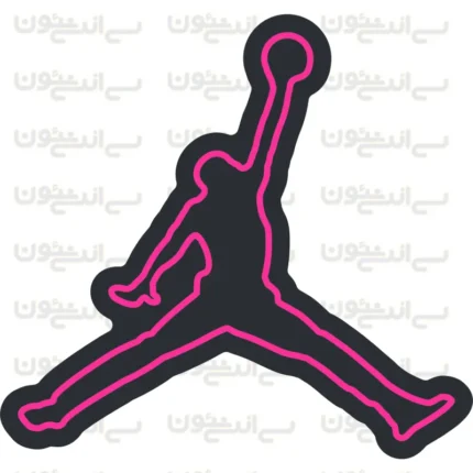 تابلو نئون طرح جردن