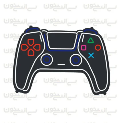 تابلو نئون طرح دسته PS5