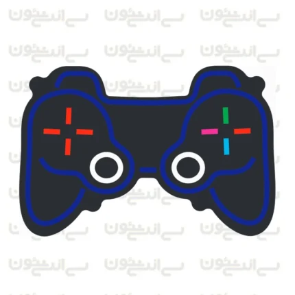 تابلو نئون طرح دسته پلی استیشن