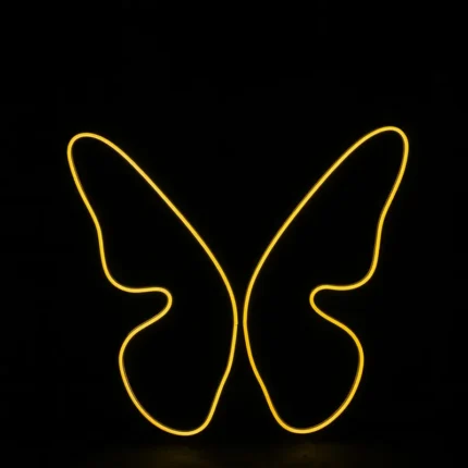 تابلو نئون طرح پروانه شماره 3