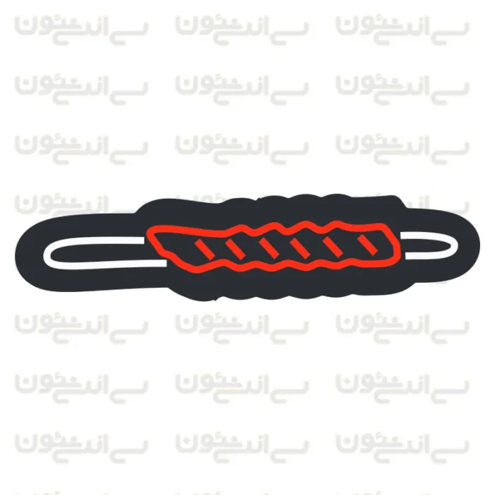 تابلو نئون کباب طرح شماره 1