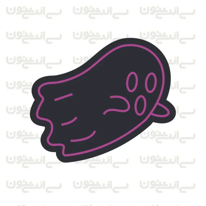 تابلو نئون روح طرح شماره 1