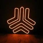 خیرد تابلو نئون طرح لوگو سایپا