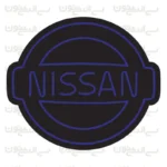 تابلو نئون طرح لوگو نیسان