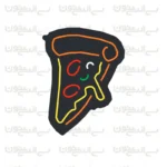 تابلو نئون پیتزا طرح شماره 3