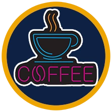 تابلو نئون کافه