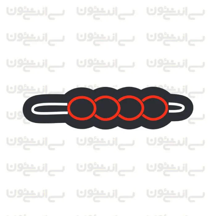 تابلو نئون کباب طرح شماره 2