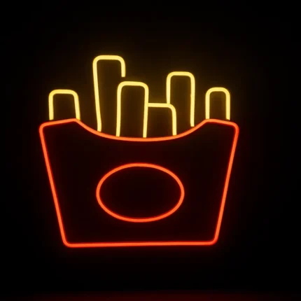 خرید تابلو نئون سیب زمینی طرح شماره 2