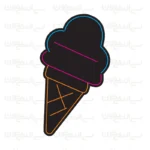 تابلو نئون طرح بستنی شماره 6