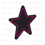 تابلو نئون طرح ستاره