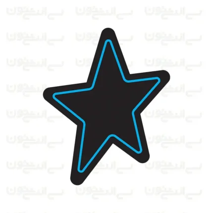 تابلو نئون طرح ستاره
