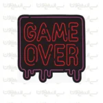 تابلو نئون طرح گیم اور