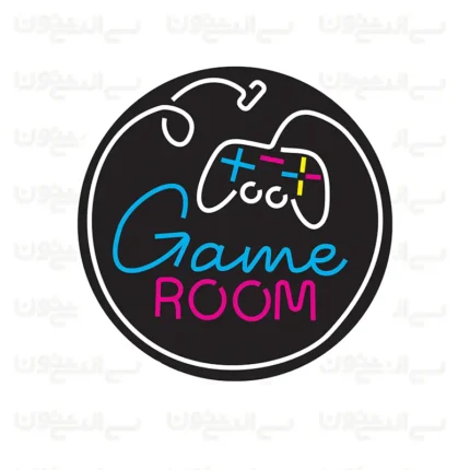 تابلو نئون طرح Game Room
