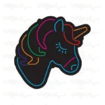 تابلو نئون طرح اسب تک شاخ