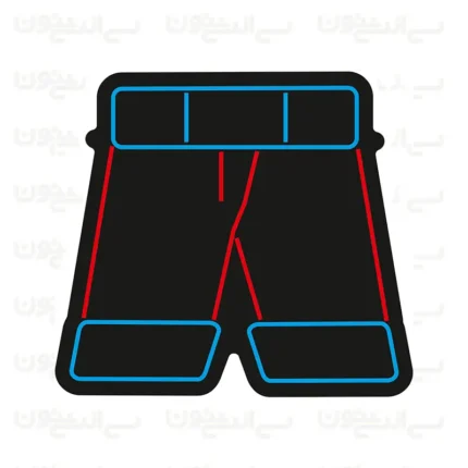 تابلو نئون طرح شلوارک
