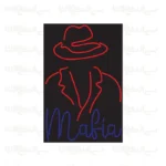 تابلو نئون طرح مافیا