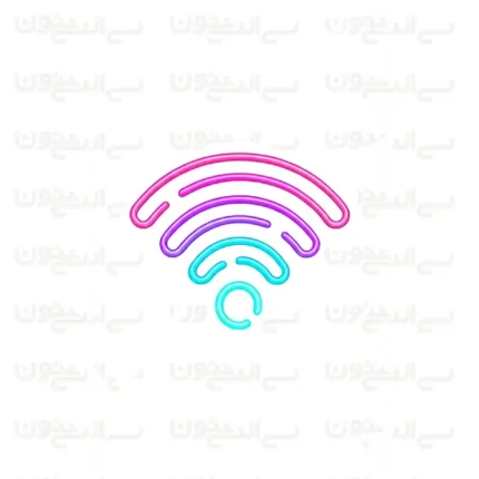 تابلو نئون طرح وای فای