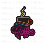 تابلو نئون طرح Coffee