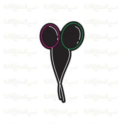 تابلو نئون طرح دوبادکنک