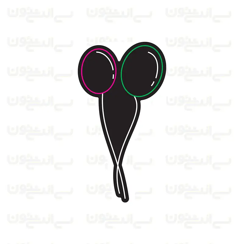 تابلو نئون طرح دوبادکنک