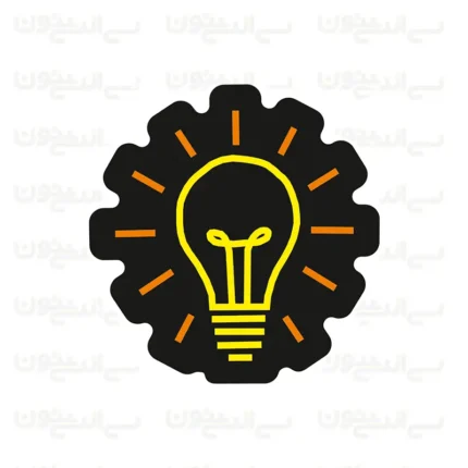 تابلو نئون لامپ طرح شماره 2