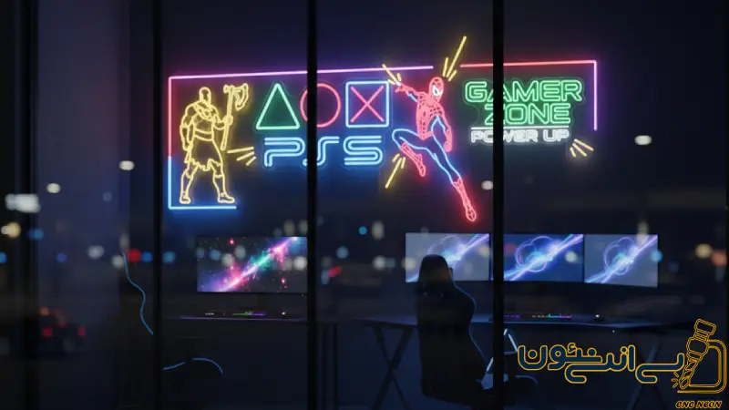 نکات تخصصی در انتخاب و خرید تابلو نئون گیمینگ