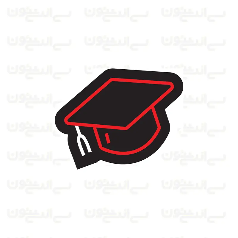 تابلو نئون طرح کلاه فارغ التحصیلی تابلو نئون طرح کلاه فارغ التحصیلی