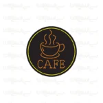 تابلو نئون طرح کافه شماره 4