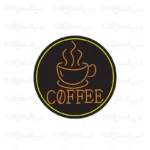 تابلو نئون طرح کافه شماره 5