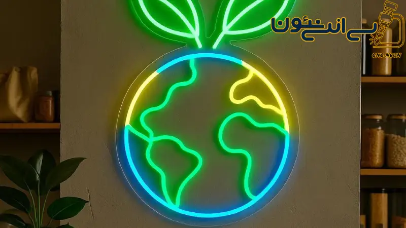 تابلو نئون و محیط زیست مصرف انرژی و چرخه عمر
