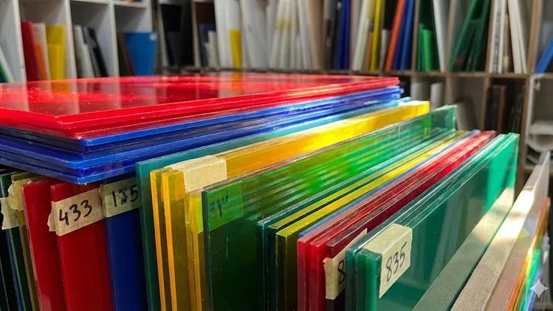 انواع رنگ بندی پلکسی گلاس ها و کد های رنگی