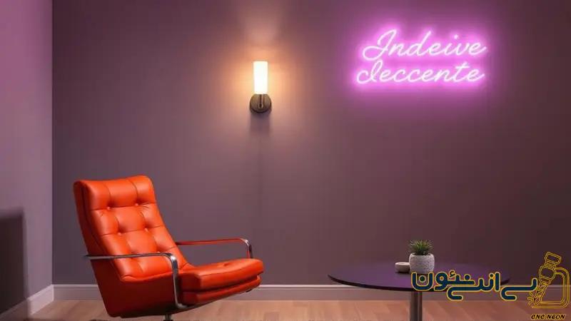 نکات کاربردی برای استفاده از نور نئون در خانه