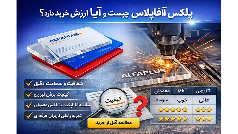 پلکسی گلاس آلفاپلاس چیست و آیا ارزش خرید دارد