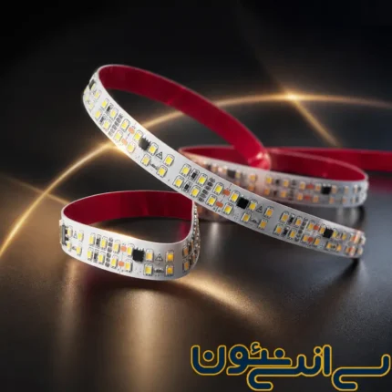 ریسه نواری ۸ میل ۲۲۰ ولت سفید تراکم 240