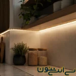 ریسه نواری ۸ میل ۲۲۰ ولت سفید تراکم 240