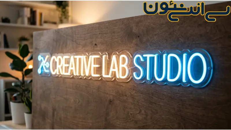 مزایای تابلو نئون روی ام دی اف