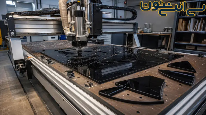 قیمت برش CNC پلکسی در تهران | عوامل موثر بر هزینه و نحوه محاسبه 2 تاثیر نوع پلکسی بر هزینه برش CNC
